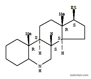 Molecular Structure of 164510-50-3 (1H-Cyclopenta[i]phenanthridine,1-ethylhexadecahydro-9a,11a-dimethyl-, (1S,3aS,3bS,9aR,9bS,11aR)-)