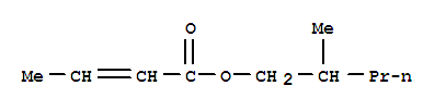 2-Butenoic acid,2-methylpentyl ester cas  16491-56-8