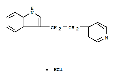 1H-Indole,3-[2-(4-pyridinyl)ethyl]-, hydrochloride (1:1) cas  16571-50-9