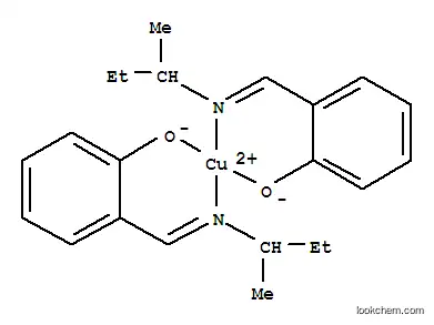 Molecular Structure of 16592-91-9 ((6Z)-6-{[(1-methylpropyl)amino]methylidene}cyclohexa-2,4-dien-1-one - copper (2:1))