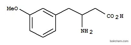 Molecular Structure of 166194-73-6 (3-AMINO-4-(3-METHOXYPHENYL)BUTANOIC ACID)