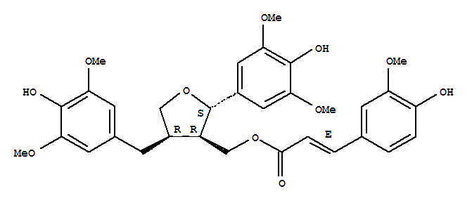 9-O-Feruloyl-5,5'-dimethoxylariciresil