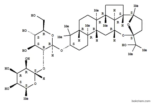 b-D-Glucopyranoside, (3b,12b,24S)-12,24:20,24-diepoxy-25-hydroxydammaran-3-yl2-O-(6-deoxy-a-L-mannopyranosyl)-(9CI)