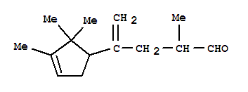 3-CYCLOPENTEN-1-BUTANAL,A,2,2,3-TETRAMETHYL-?-METHYLEN