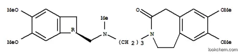 Molecular Structure of 167072-91-5 (2H-3-Benzazepin-2-one, 3-[3-[[[(7R)-3,4-dimethoxybicyclo[4.2.0]octa-1,3,5-trien-7-yl]methyl]methylamino]propyl]-1,3,4,5-tetrahydro-7,8-dimethoxy-)