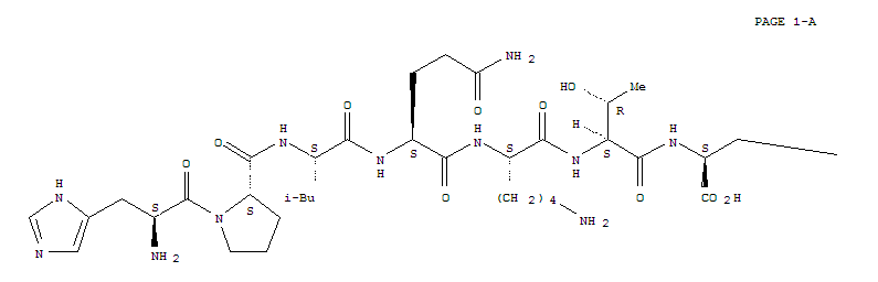 D-Histidyl-L-prolyl-D-leucyl-L-glutaminyl-L-lysyl-L-threonyl-D-tyrosine