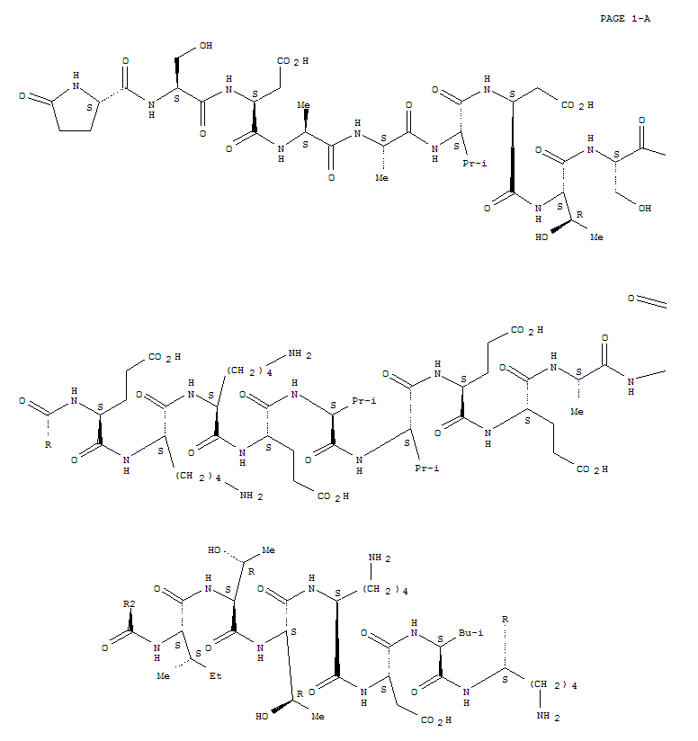 Molecular Structure of 167100-18-7 (Thymosin a1 (cattle),1-[N-(5-oxo-L-prolyl)-L-serine]- (9CI))