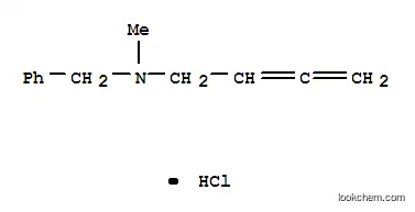 Molecular Structure of 16719-32-7 (N-benzyl-N-methylbuta-2,3-dien-1-aminium chloride)
