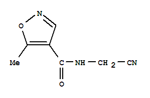 4-ISOXAZOLECARBOXAMIDE,N-(CYANOMETHYL)-5-METHYL-CAS