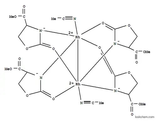 Molecular Structure of 167693-36-9 (DOYLE DIRHODIUM CATALYST-RH2(4S-MEOX)4)