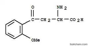Molecular Structure of 168154-83-4 (Benzenebutanoic acid, a-amino-2-methoxy-g-oxo-)