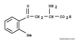 Molecular Structure of 168154-86-7 (Benzenebutanoic acid, a-amino-2-methyl-g-oxo-)