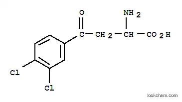 Molecular Structure of 168154-95-8 (Benzenebutanoic acid, a-amino-3,4-dichloro-g-oxo-)