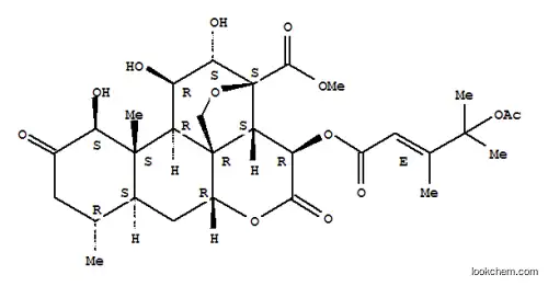 Molecular Structure of 168301-20-0 (bruceanol G)