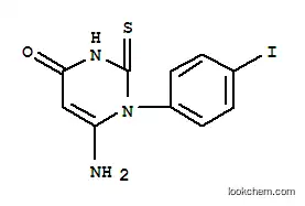 Molecular Structure of 16837-13-1 (6-amino-1-(4-iodophenyl)-2-thioxo-2,3-dihydropyrimidin-4(1H)-one)