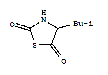 2,5-Thiazolidinedione,4-(2-methylpropyl)-
