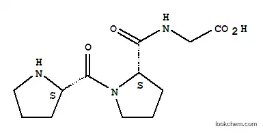 Molecular Structure of 16875-10-8 (prolyl-prolyl-glycine)