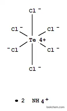 Molecular Structure of 16893-14-4 (AMMONIUM HEXACHLOROTELLURATE(IV)  99.99%)