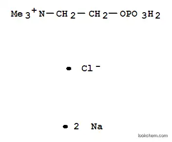 Molecular Structure of 16904-96-4 (PHOSPHOCHOLINE CHLORIDE SODIUM SALT)