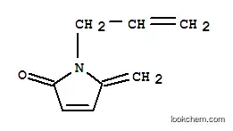 Molecular Structure of 169170-66-5 (2H-Pyrrol-2-one,1,5-dihydro-5-methylene-1-(2-propenyl)-(9CI))