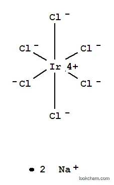 Molecular Structure of 16941-25-6 (SODIUM HEXACHLOROIRIDATE(IV) HEXAHYDRATE)