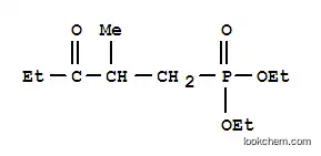 Molecular Structure of 16965-90-5 (diethyl (2-methyl-3-oxopentyl)phosphonate)