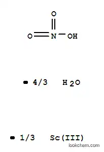 Molecular Structure of 16999-44-3 (SCANDIUM(+3)NITRATE TETRAHYDRATE)