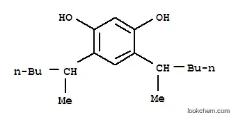 Molecular Structure of 17048-38-3 (4,6-dihexan-2-ylbenzene-1,3-diol)