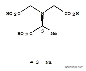 Molecular Structure of 170492-24-7 (L-Alanine,N,N-bis(carboxymethyl)-, sodium salt (1:3))