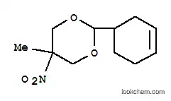 Molecular Structure of 17144-67-1 (2-(cyclohex-3-en-1-yl)-5-methyl-5-nitro-1,3-dioxane)