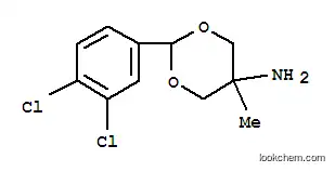 Molecular Structure of 17164-65-7 (5-Amino-5-methyl-2-(3,4-dichlorophenyl)-1,3-dioxane)