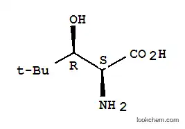 Molecular Structure of 171866-72-1 (3-tert-Butyl-L-serine)