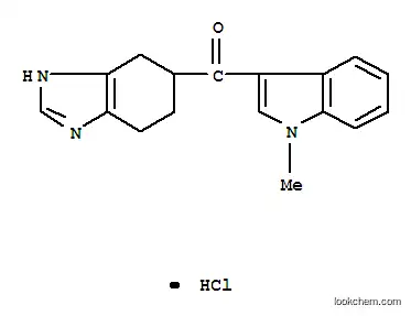 Molecular Structure of 171967-75-2 ((+-)-Ramosetron hydrochloride)