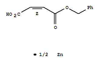 2-Butenedioic acid(2Z)-, mono(phenylmethyl) ester, zinc salt (9CI)