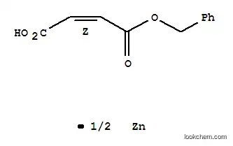 Molecular Structure of 17200-49-6 (2-Butenedioic acid(2Z)-, mono(phenylmethyl) ester, zinc salt (9CI))