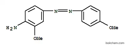 Molecular Structure of 17210-48-9 (3,4'-Dimethoxy-4-aminoazobenzene)