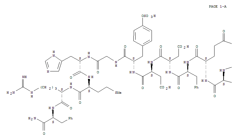 Molecular Structure of 172430-36-3 (Callisulfakinin II(9CI))
