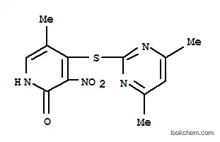 4-[(4,6-dimethylpyrimidin-2-yl)sulfanyl]-5-methyl-3-nitropyridin-2(1H)-one