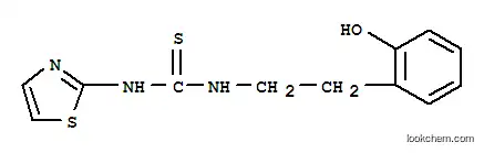 Molecular Structure of 172505-79-2 (1-[2-(2-hydroxyphenyl)ethyl]-3-(1,3-thiazol-2-yl)thiourea)