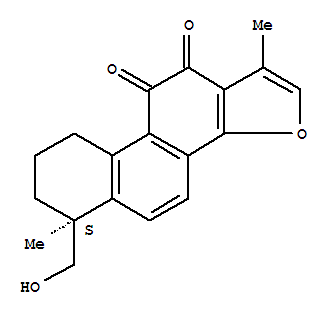 (S)-6-(HYDROXYMETHYL)-1,6-DIMETHYL-6,7,8,9-TETRAHYDROPHENANTHRO[1,2-B]FURAN-10,11-DIONE  CAS NO.17397-93-2