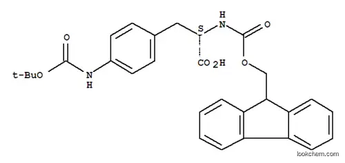 (S)-2-((((9H-Fluoren-9-yl)methoxy)carbonyl)amino)-3-(4-((tert-butoxycarbonyl)amino)phenyl)propanoic acid
