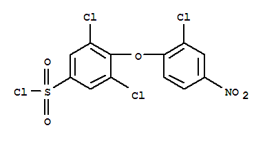 Benzenesulfonylchloride, 3,5-dichloro-4-(2-chloro-4-nitrophenoxy)-