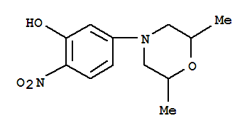 Phenol,5-(2,6-dimethyl-4-morpholinyl)-2-nitro-