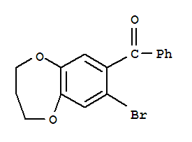 (7-bromo-3,4-dihydro-2H-1,5-benzodioxepin-8-yl)-phenylmethanone