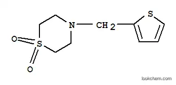 Molecular Structure of 175136-91-1 (4-(2-THIENYLMETHYL)-1LAMBDA6,4-THIAZINANE-1,1-DIONE)