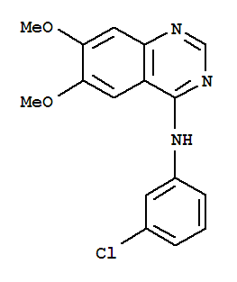 Tyrphostin AG 1478, Methanesulfonate Salt