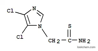 Molecular Structure of 175201-50-0 (2-(4,5-DICHLORO-1H-IMIDAZOL-1-YL)ETHANETHIOAMIDE)