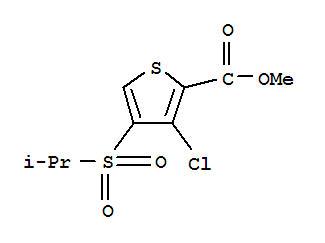 METHYL 3-CHLORO-4-(ISOPROPYLSULFONYL)THIOPHENE-2-CARBOXYLATE