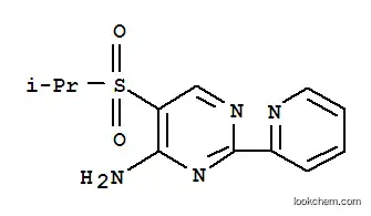 Molecular Structure of 175202-02-5 (5-(ISOPROPYLSULFONYL)-2-(2-PYRIDYL)PYRIMIDIN-4-AMINE)