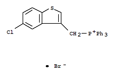 (5-CHLOROBENZO[B]THIOPHEN-3-YL)METHYL](TRIPHENYL)PHOSPHONIUM BROMIDECAS